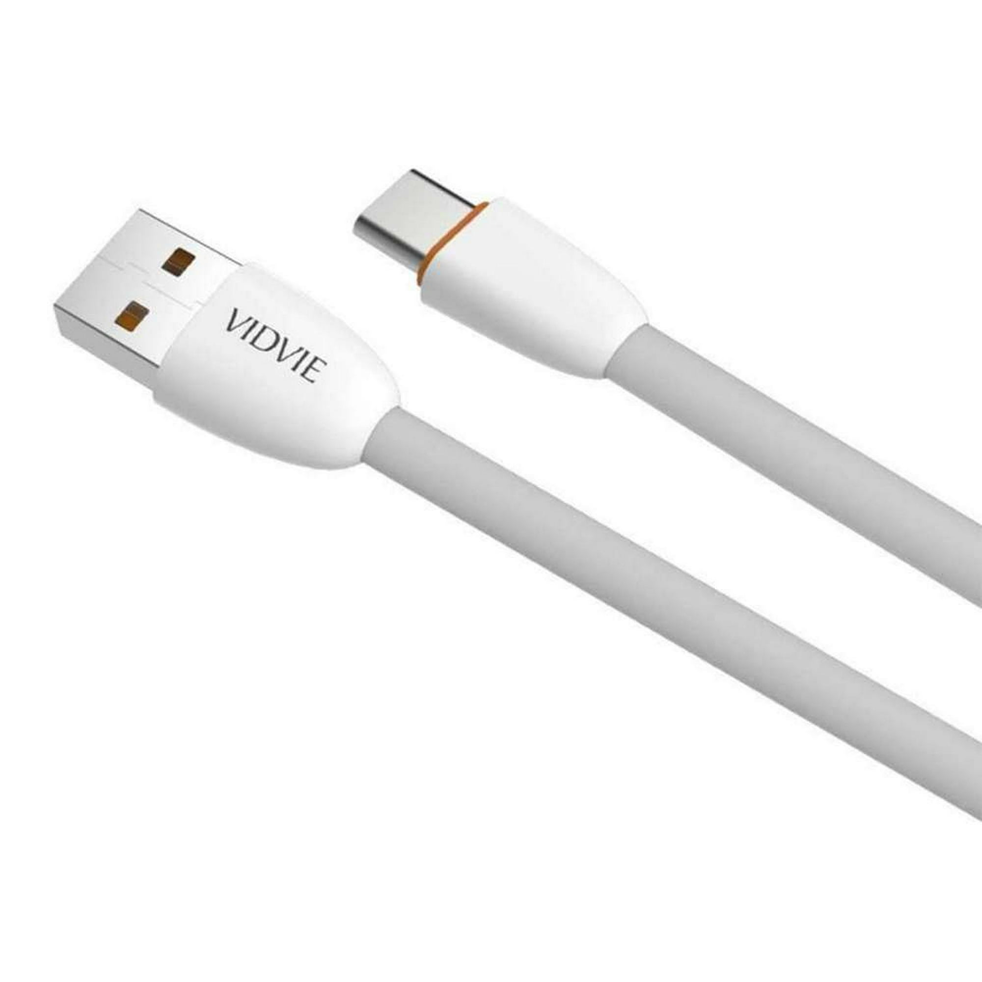 Gen - Cable Usb Cargador Tipo C Vidvie Carga Rapida Alta Calidad Multicolor