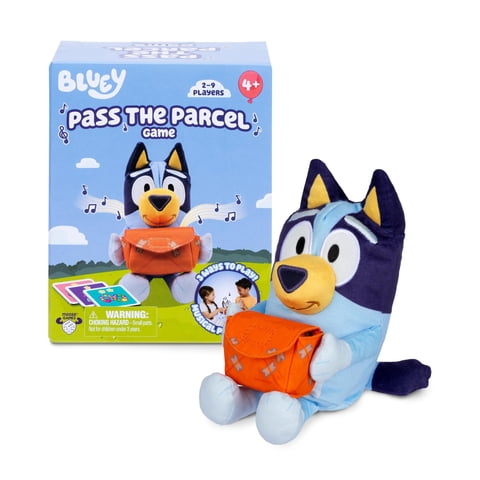 Juego Bluey Pasa El Paquete Peluche Musical 20 Cm