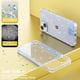 thumbnail image 4 of Funda Svanove para iPhone 13, transparente, purpurina, azul claro, TPU, 4 of 7