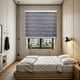 thumbnail image 5 of Cortina Roller Duo Zebra Dia y Noche 180 x 200 Cm Gris Osc Jaspeado Guiza, 5 of 8