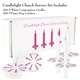 thumbnail image 2 of Velas helly 200 unidades 13 cm blancas sin perfume, 2 of 7