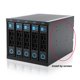 thumbnail image 4 of Gabinete para discos duros RackChoice de 3 bahías de 5,25" con 5 compartimentos intercambiables en caliente SATA/SAS, 4 of 8
