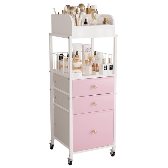Organizador de Maquillaje ZQUYAJ Carrito con Ruedas