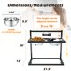 thumbnail image 4 of Comedero Elevado para Perros SHAINFUN Ajustable 3000 ml Acero Inoxidable, 4 of 5