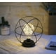 thumbnail image 2 of Lampara De Mesa Vintage Circular Portatil negro unico, 2 of 3