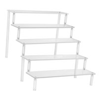 Bothyi - Estante De Acrílico De Nivel De Escalera Multiusos, Organizador De Maquillaje De Perfume, Escaparate De 5 Niveles