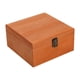 thumbnail image 5 of Caja De Almacenamiento De Madera Decoraciones Portátiles Para El Hogar Caja De Regalo Sin Terminar Caja De Baratija Marrón 19.5x19.5x10cm, 5 of 5
