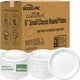thumbnail image 1 of Platos de papel desechables BEIDOU-PAC compostables de 6 pulgadas y 300 unidades, 1 of 8