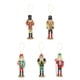 thumbnail image 1 of 5 Piezas De Adorno De Juguete De Soldado Cascanueces Tradicional Decoración De Navidad Colorida, 1 of 5