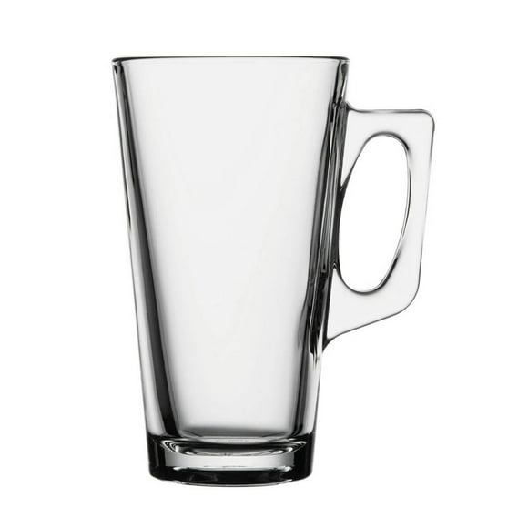 Se De 2 Tazas Vidrio Con Aza 385Cc Linea Vela