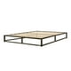 thumbnail image 1 of Base para cama Europea Acero y Madera  200x200 cm Super King Nova Vincenzi, 1 of 10