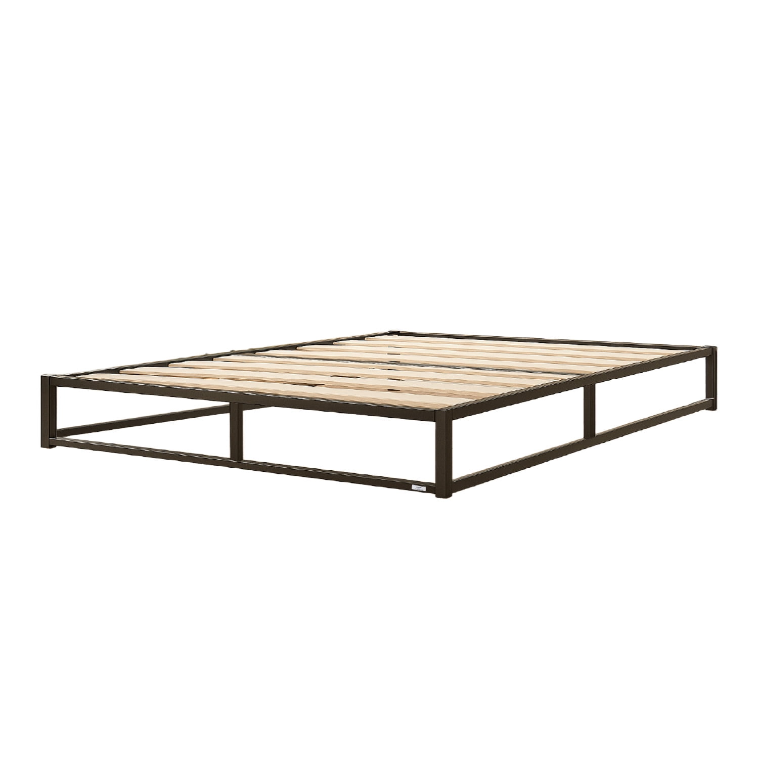 Base Para Cama Europea Acero Y Madera 200x200 Cm Super King Nova Vincenzi
