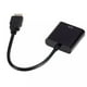thumbnail image 2 of Adaptador HDMI a VGA Conversor Transformador HDMI macho a VGA hembra Convertidor Para Monitores Antiguos, 2 of 3