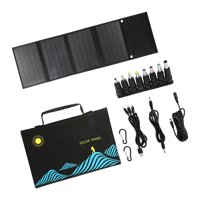 Bothyi - Bolsa De Panel Solar Plegable Y Resistente, Bolsa De Carga De Energía Para Senderismo, Acampada Al Aire Libre