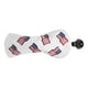 thumbnail image 5 of Fundas Para Cabezas De Palos De Golf Fundas Para Cabezas De Cuello Largo Para Woods Driver White 3 5, 5 of 5
