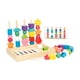 thumbnail image 1 of Juego De Juguetes De Secuenciación Apilables De Madera, Cuentas De Cordones Y Bloque De Apilamiento Para Niños, 1 of 5