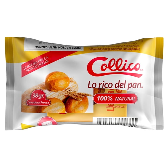 Levadura Fresca Individual Tradicional, 38 g