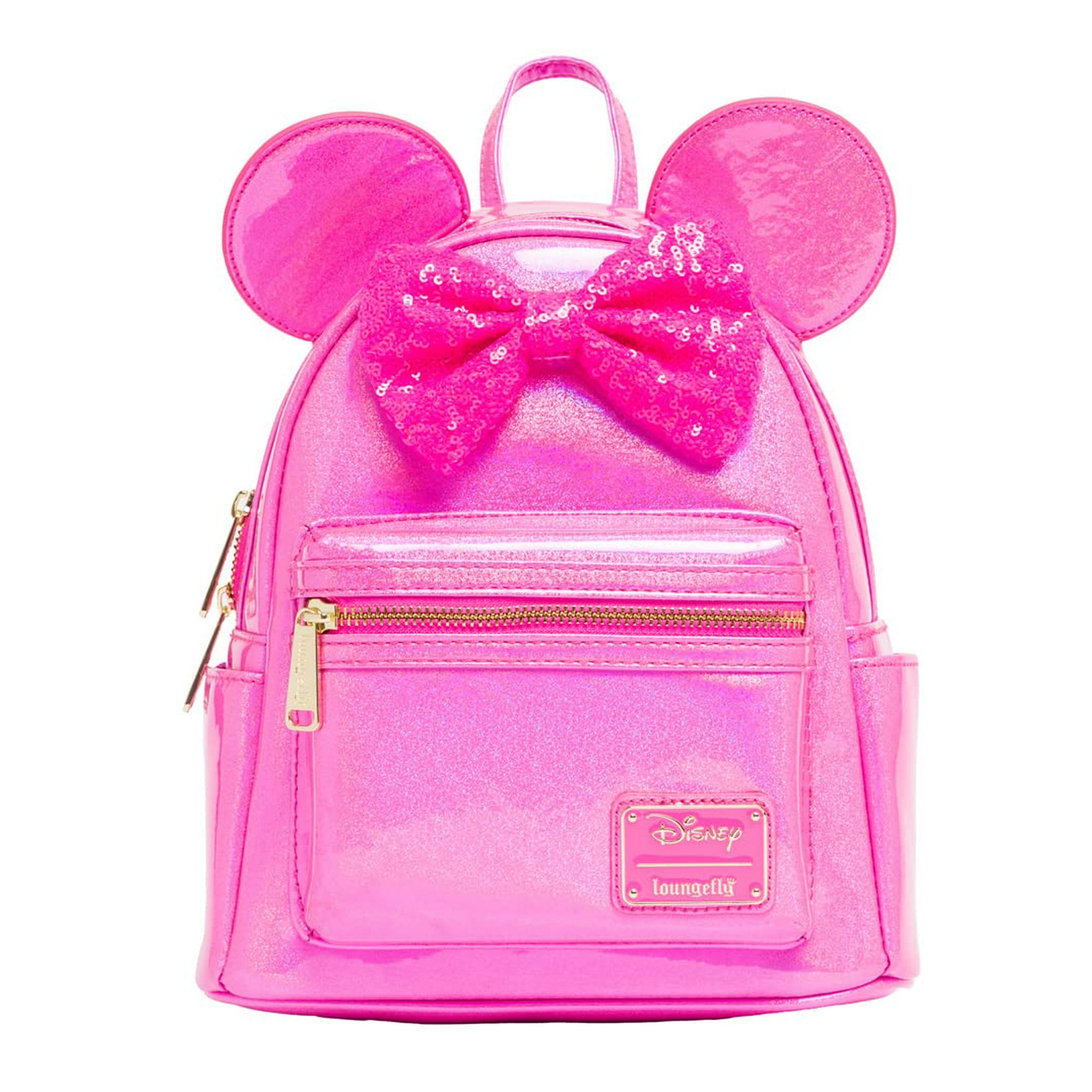 Bandolera Loungefly Disney Minnie Mouse Con Purpurina Rosa