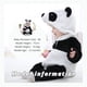 thumbnail image 5 of Mameluco Unisex Para Bebés Costume De Franela De 2 A 6 Meses Negro, 5 of 6