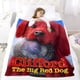 thumbnail image 5 of Clifford, el Gran Perro Rojo anti-pilling, suave, ligera, esponjosa y acogedora de lujo para hogar y cocina – Perfecta para niños y adultos, 100 x 150 cm, 5 of 6