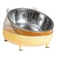thumbnail image 1 of Cuencos Elevados Para Gatos, Dispensador De Bebidas Para Perros Pequeños, Medianos Y Grandes, Plato Elevado Amarillo, 1 of 5