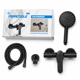 thumbnail image 2 of Kit de Ducha Monomando Negro Mate F61-18 – Completo y Moderno, 2 of 3