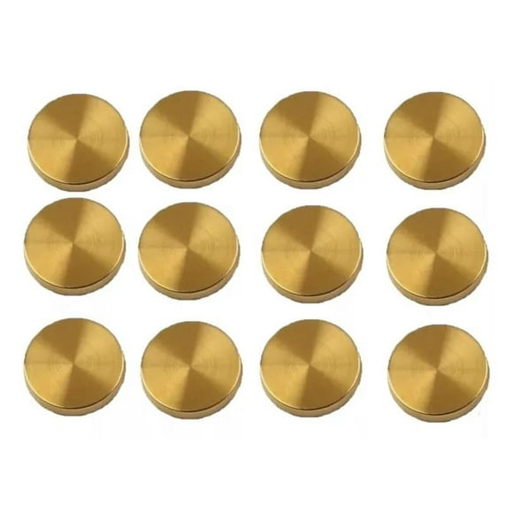 Tapa Tornillo Inoxidable Embellecedor 12un