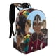 thumbnail image 2 of El Príncipe Dragón-theme Backpack, Campus style schoolbag Bookbag with Adjustable Shoulder Straps And Large Zip Compartment, Unisex Travel Bags.42x30x15cm, 2 of 6