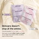 thumbnail image 5 of Mascarilla exfoliante para pies ganadora del premio Grace & Stella con aloe vera, 4 pares, 5 of 8
