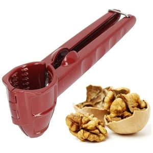 Genérico - Partidor De Nueces Y Almendras Metalico Manual Rojo