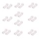 thumbnail image 4 of 20pcs Cable De Alambre Clips De Cable Abrazadera Organizador De Pared Ordenado Soporte Adhesivo Transparente, 4 of 5