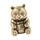 thumbnail image 3 of Miniescultura De Panda De Cobre, Bonito Adorno Para Mesa, Dormitorio, Oficina, 3 of 3