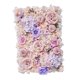 thumbnail image 2 of Flores De Seda Artificial Panel De Pared Banquete De Boda Telón De Fondo Floral Púrpura, 2 of 5