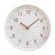 thumbnail image 4 of Reloj De Pared De Arte Simple Hecho A Mano, Reloj Colgante Para Comedor, Oficina, Cocina, Blanco, 4 of 5