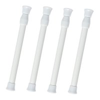 Bothyi - 4 Varillas De Tensión De Resorte Pequeñas Para Proyectos De Organización Del Hogar Y Bricolaje, Puertas De Armarios.