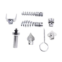 Magideal - Máquina Limpiadora De Desagües, Cabezal De Corte Combinado Para Trabajos De Dragado, Cabezal De Corte, Desatascador De Inodoro, Limpiador De Desagües, 8 Piezas