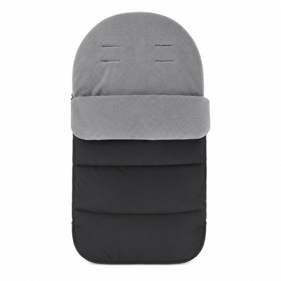 Saco térmico impermeable para coche de bebé color negro con gris