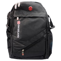 Swissland - Mochila Multifuncional Impermeable Notebook Negro - Ps