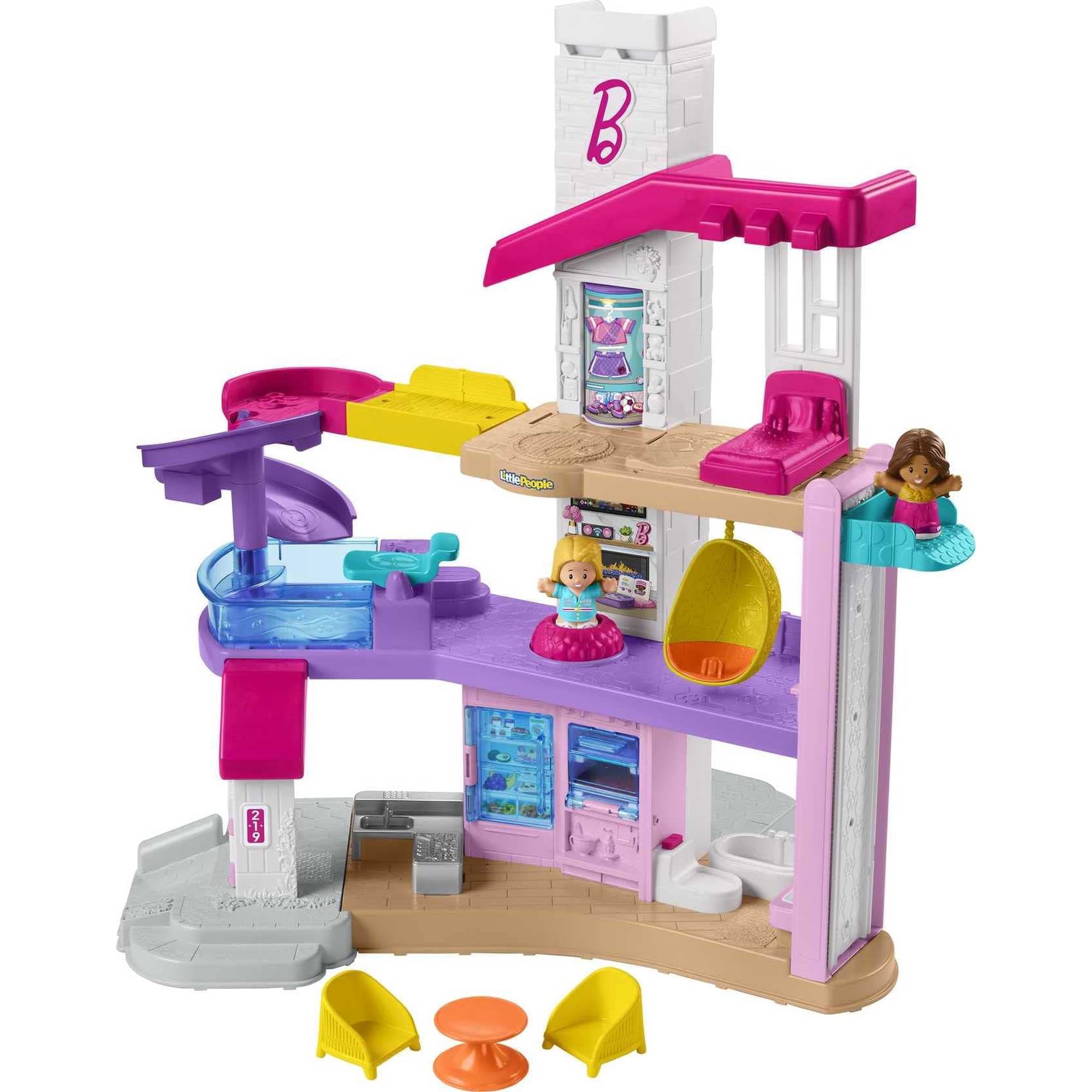 Set De Juego Fisher-price Little People Barbie Dreamhouse 18+m