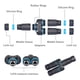 thumbnail image 4 of Acoplador RJ45 impermeable ZUZONG IP68 para Ethernet, 4 of 8