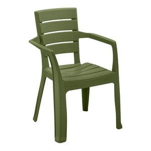 Silla Plastico Con Brazos Azul 58X59X82Cms Rimax Verde