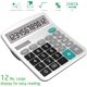 thumbnail image 2 of Calculator Splaks, doble potencia, pantalla grande de 12 dígitos, paquete de 2, 2 of 7