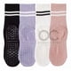 thumbnail image 1 of Calcetines Antideslizantes Algodon Yoga Fitness Set 4 Pares, 1 of 3