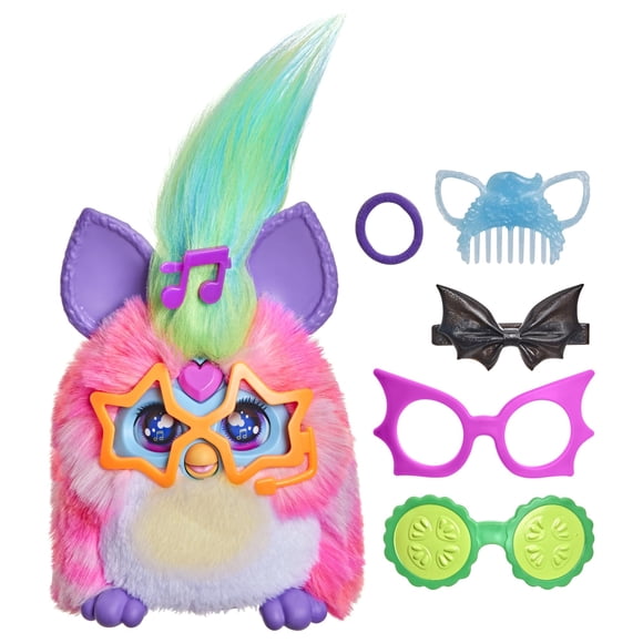 Furby Vibes Rose Berry – Peluche interactivo