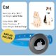 thumbnail image 3 of Collar para gatos Nuvuq con soporte para airtag, suave y cómodo, azul, 3 of 7