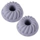 thumbnail image 2 of 2 Moldes Para Pasteles Estriados De Silicona Para Hornear, Moldes Para Hornear, Moldes Para Pasteles Antiadherentes, Color Gris, 2 of 3