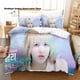 thumbnail image 1 of Celebrity album Lily Jin Morrow Bedding Set Single Twin Full Queen King Size Bed Set Adult Kid Bedroom Duvetcover SetsBed Sheets, 1 of 5