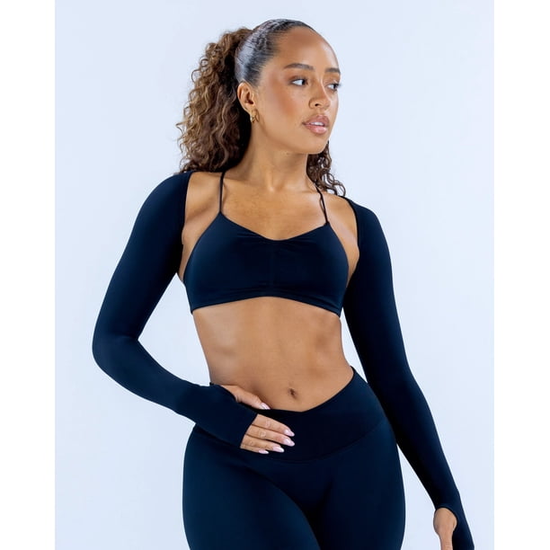 Bolero Tapado Deportivo Para Mujer Manga Larga