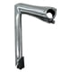 thumbnail image 4 of Vástago de manillar de bicicleta, vástago de pluma, piezas en forma de cuello de cisne, elevador portátil, tubo de 22,2 mm para deportes, bicicleta de Plata, 4 of 5