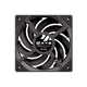 thumbnail image 3 of Kit de 3 Ventiladores XYZ VORTEX PRO A-RGB, Conexión en Cadena, Regular Airflow, 120mm, Negro, 3 of 6